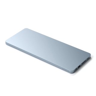!Satechi USB-C Slim Dock for 24” iMac Blue Met NVMe Sata Enclosure