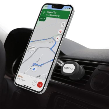 Kenu Airframe Magnetic Premium Car Vent Mount - iPhone - Black