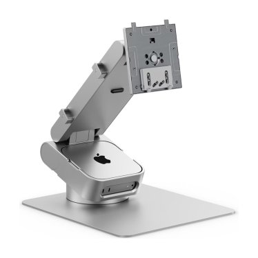 Alogic Omni Fold Mac Mini (M4) Stand - Silver