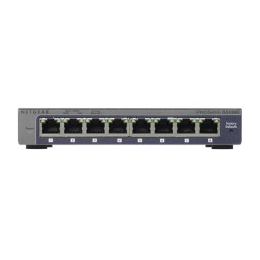 [Open Box] NETGEAR ProSafe Plus Switch GS108Ev3 - 8-port Gigabit Ethernet