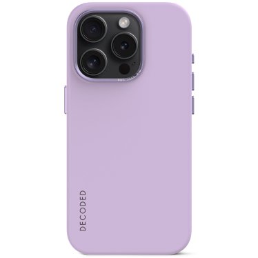 Decoded Anti-Microbial Silicone Backcover - iPhone 15 Pro Max - Lavender