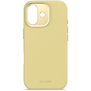 Decoded Silicone Backcover - iPhone 17 - Yuma Yellow