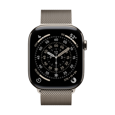 [Open Box] Apple Watch Strap - 46mm - Natural - Milanese Loop - S/M
