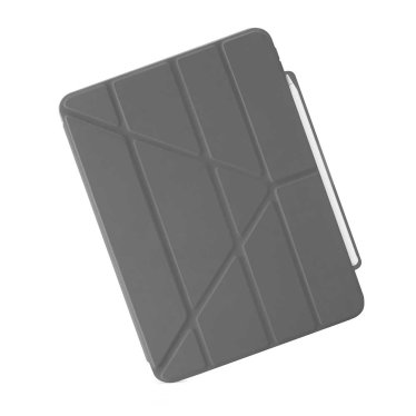 Pipetto Origami Pencil Case - iPad Air 10.9" (2020/2022) / iPad Air 11" (2024-2026) - Grey