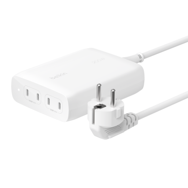 Belkin - BoostCharge Pro 200W 4-port GaN Charger - White