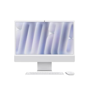 iMac 24" Silver - M4 8C-CPU & 8C-GPU - 16GB - 1TB - Gbit Eth - Mouse - MK