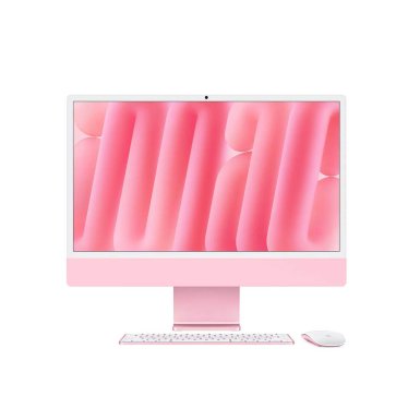 iMac 24" Pink - M4 8C-CPU & 8C-GPU - 16GB - 1TB - Gbit Eth - Mouse - MK-TID-NUM