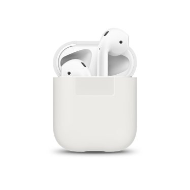 Elago Siliconen Case voor Apple AirPods - Wit