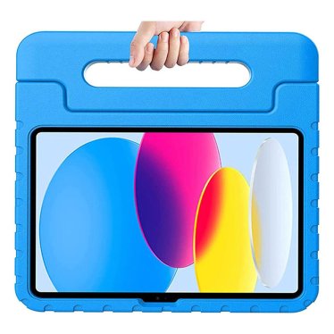 Wibrain Protector Kids Cover Case (incl Stylus&ScreenCover) - iPad 10.9" (2022) / iPad 11" (2025) - Blue