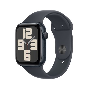 Apple Watch SE - 44mm - Midnight Aluminium - Midnight Sport Band - M/L (160-210mm)