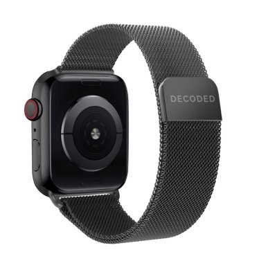 Decoded Milan Traction Strap - Apple Watch 44/45/49mm - Black
