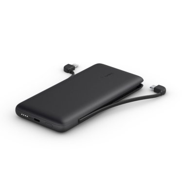 [Open Box] Belkin Powerbank with Integrated Cables USB-C/Lightning - 10KmAh