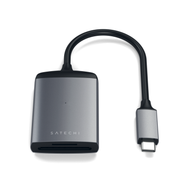 Satechi USB-C to UHS-II Micro/SD Card Reader - Space Gray
