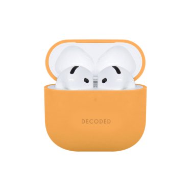 Decoded Silicone AirCase - AirPods 4 (2024) - Amac 20y edition - Marigold