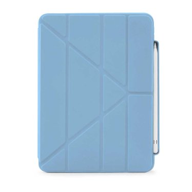 Pipetto Origami Pencil Case - iPad 10.9" (2022) / iPad 11" (2025) - Light Blue