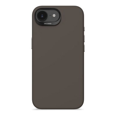 Decoded Silicone Backcover - iPhone 16e - Charcaol