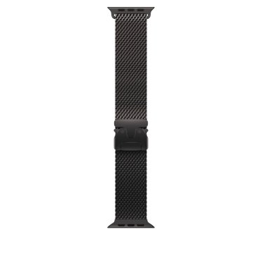 [Open Box] Apple Watch Strap 49mm - Black Titanium - Milanese Loop - M (155-185mm)