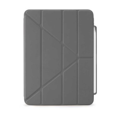 Pipetto Origami Pencil Case - iPad Air 10.9" (2020/2022) / iPad Air 11" (2024-2026) - Grey