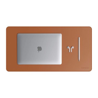 !Satechi Eco Leather Desk Mat - Brown
