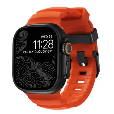 @Nomad Rocky Point Band - 42/44/45/49mm - Magma/Black