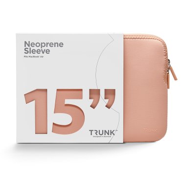 TRUNK Neoprene Sleeve - MacBook Air 15" (2023-2025) - Coral Pearl